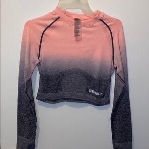 Gymshark ombre seamless crop